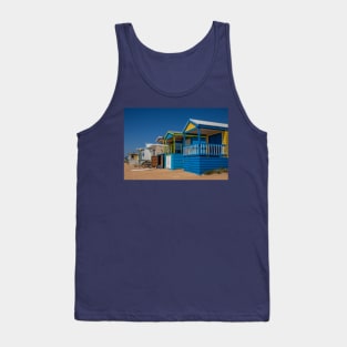 Boat sheds at Mt Martha North, Mornington Peninsula, Victoria, Australia. Tank Top